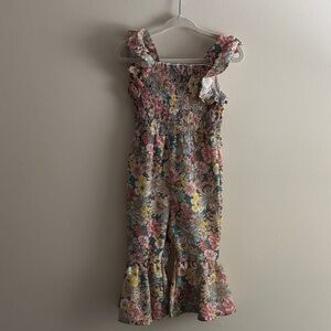 SHEIN Multicolor Floral Kids Romper